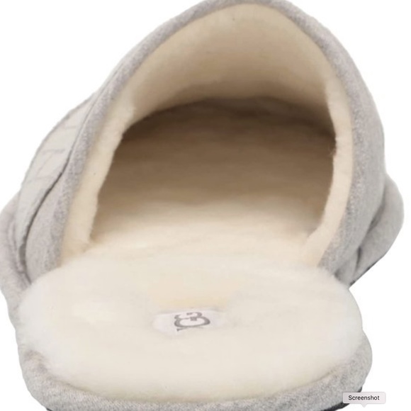 FATHER'S DAY SHOPPING " CLOSET SAMPLE"UGG Size 11 Men’s Scuff Graphic Band Grey" - Picture 6 of 11